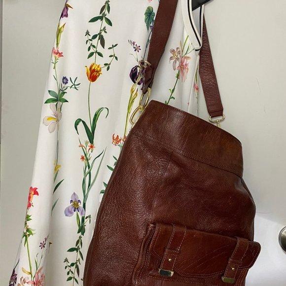 Banana Republic Brown Leather Handbag - Picture 3 of 8